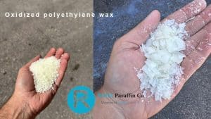 Oxidized polyethylene wax