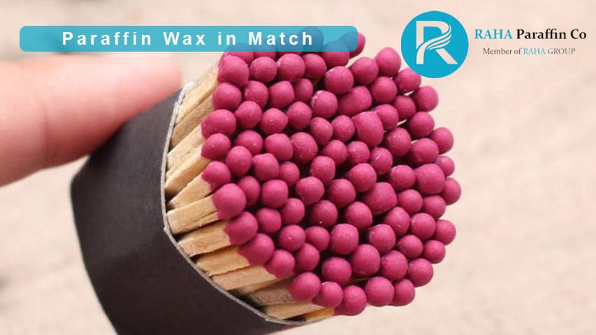 Paraffin wax in match